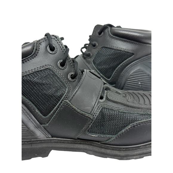 Icon Field Armor Chukka Boots Men’s Size 10 Black Motorcycle Riding Biker main image 14